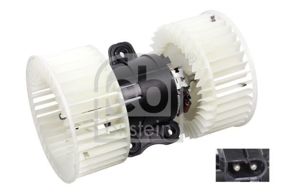 Original 38482 FEBI BILSTEIN Heater fan motor OPEL