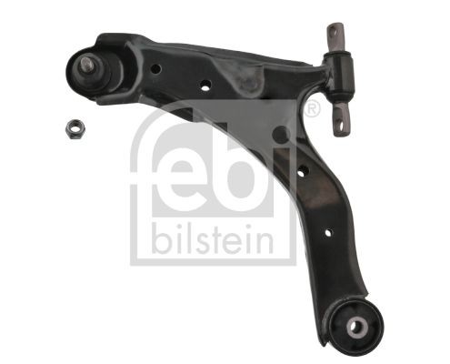 FEBI BILSTEIN 41779 Suspension arm with lock nuts, with bearing(s), with ball joint, Front Axle Left, Control Arm, Sheet Steel, Cone Size: 17 mm
