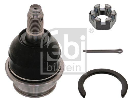 FEBI BILSTEIN 43029 Ball Joint Front Axle Left, Lower, Front Axle Right, with retaining ring, with crown nut, for control arm