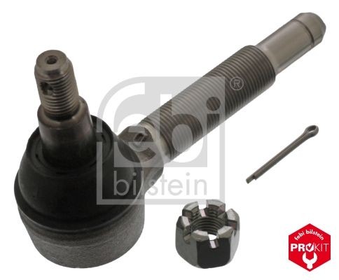 FEBI BILSTEIN 41320 Track rod end Front Axle Left, with crown nut
