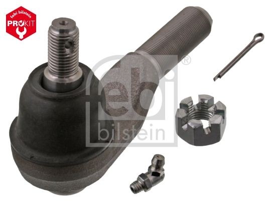 FEBI BILSTEIN Front Axle Left, outer, with self-locking nut Tie rod end 41377 buy