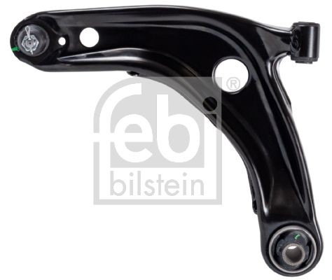 FEBI BILSTEIN 43049 Suspension arm with crown nut, with bearing(s), with ball joint, Front Axle Left, Lower, Control Arm, Steel