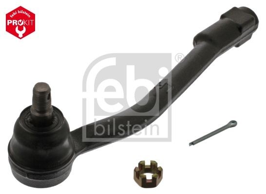 FEBI BILSTEIN 41931 Track rod end Front Axle Left, with crown nut