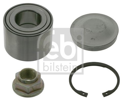 FEBI BILSTEIN Rear Axle Left, Rear Axle Right, with retaining ring, with grease cap, with screw, 68 mm, Tapered Roller Bearing Inner Diameter: 35mm Wheel hub bearing 22864 buy