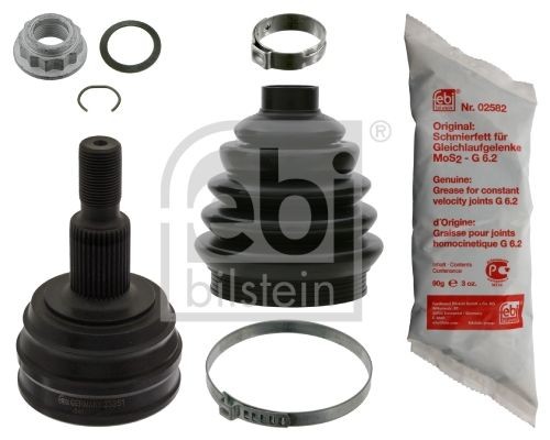 FEBI BILSTEIN 33252 Joint kit, drive shaft with grease, with clamps, Thermoplast
