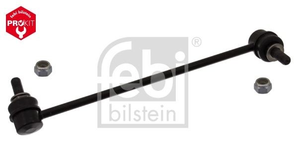 FEBI BILSTEIN Front Axle Right, 339mm, M12 x 1,25 , with self-locking nut, Steel , black Length: 339mm Drop link 42598 buy