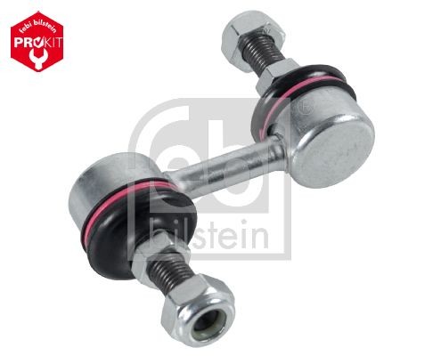 FEBI BILSTEIN 41182 Anti-roll bar link Rear Axle Left, Rear Axle Right, 60mm, M10 x 1,25 , with self-locking nut, Steel