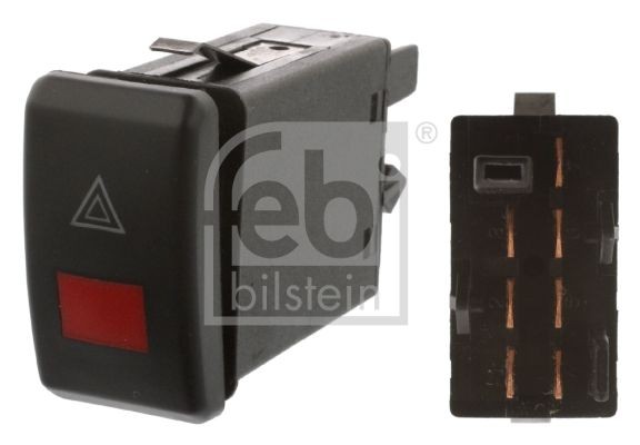 Great value for money - FEBI BILSTEIN Hazard Light Switch 37509