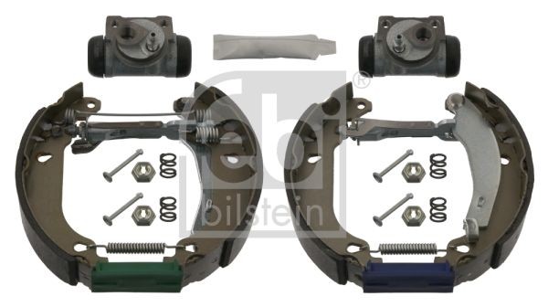 FEBI BILSTEIN 37231 Brake Set, drum brakes Rear Axle, with wheel brake cylinder, with accessories, with attachment material