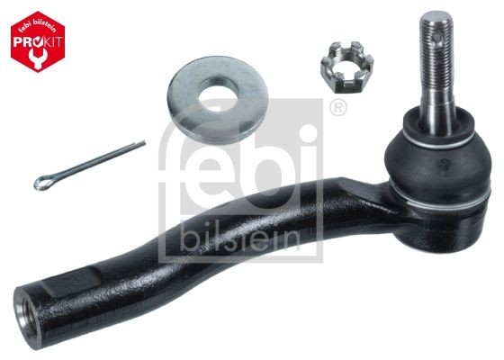 FEBI BILSTEIN 43239 Track rod end Front Axle Right, with crown nut