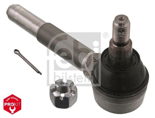 FEBI BILSTEIN Front Axle Right, with crown nut Tie rod end 41323 buy