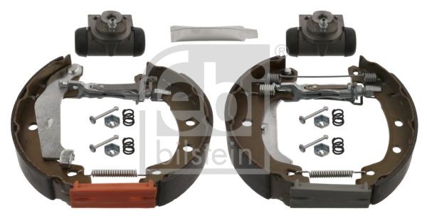 FEBI BILSTEIN 37511 Brake Set, drum brakes Rear Axle, with wheel brake cylinder, with accessories, with attachment material