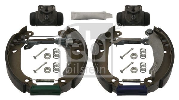 FEBI BILSTEIN 37237 Brake Set, drum brakes Rear Axle, with wheel brake cylinder, with accessories, with attachment material