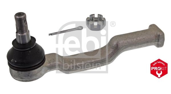 FEBI BILSTEIN 42453 Track rod end Front Axle Left, inner, Front Axle Right, with crown nut