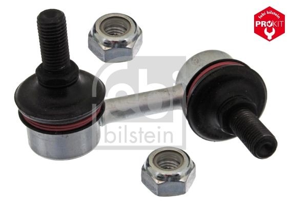 41205 FEBI BILSTEIN Drop links MITSUBISHI Front Axle Right, 60mm, M10 x 1,25 , with self-locking nut, Steel