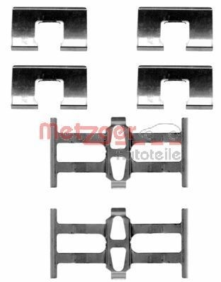 109–1218 metzger kit d'accessoires de plaquette de frein 