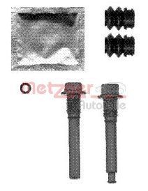 Great value for money - METZGER Guide Sleeve Kit, brake caliper 113-1424X