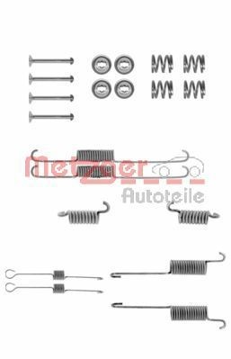 Great value for money - METZGER Accessory Kit, brake shoes 105-0615