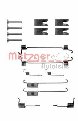 Original METZGER CR 752 Accessory kit, brake shoes 105-0731 for FORD FIESTA