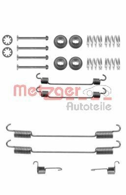 Great value for money - METZGER Accessory Kit, brake shoes 105-0740