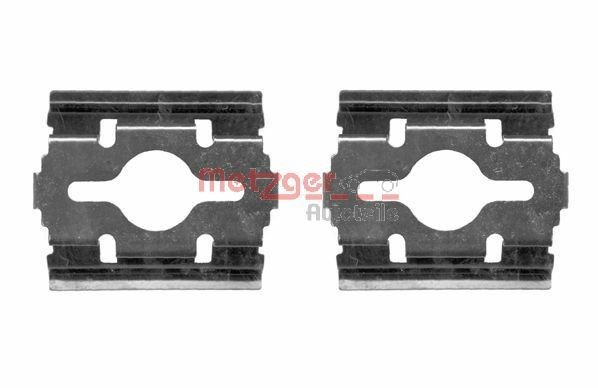 METZGER 109-1657 Accessory Kit, disc brake pads