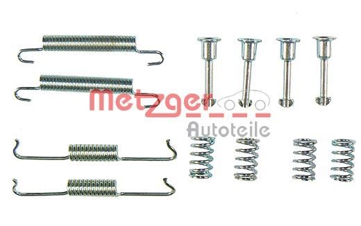 METZGER 105-0841 BMW X3 2012 Accessory kit brake shoes