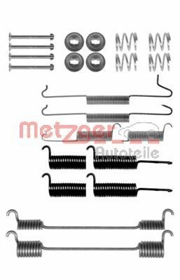 Great value for money - METZGER Accessory Kit, brake shoes 105-0648