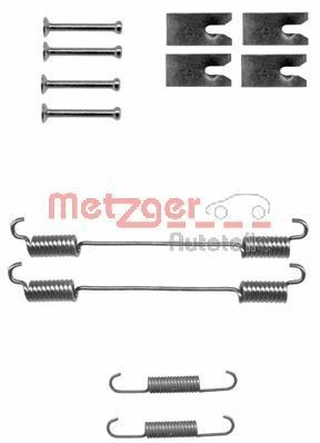105-0862 METZGER Accessory kit brake shoes FIAT