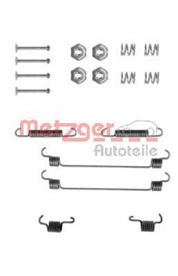 Great value for money - METZGER Accessory Kit, brake shoes 105-0657