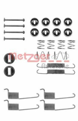 Great value for money - METZGER Accessory Kit, brake shoes 105-0714