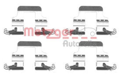 METZGER 109-1766 Accessory Kit, disc brake pads