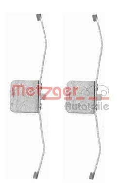 Z 1639 METZGER 109-1639 Accessory Kit, disc brake pads 1461506