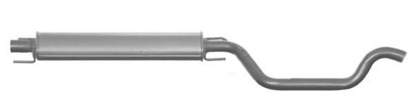VEGAZ OS-624 Opel ZAFIRA 1999 Exhaust middle section