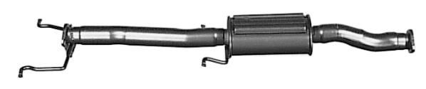 MZS-44 VEGAZ Centre silencer MAZDA Length: 1150, 1165mm