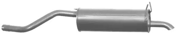 VEGAZ RS-248 Exhaust silencer RENAULT SCÉNIC 2004 in original quality