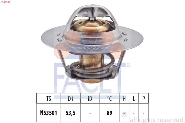 EPS 1.880.239S FACET 7.8239S Engine thermostat 7700 735 456