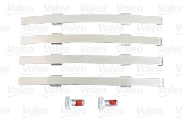 VALEO 29125 Disc pads OPTIPACK, excl. wear warning contact, with bolts/screws