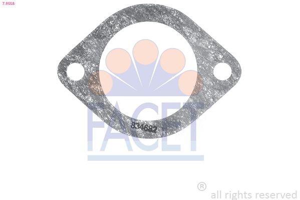FACET 7.9558 Gasket, thermostat Made in Italy - OE Equivalent