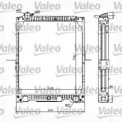 VALEO Aluminium Radiator 732994 buy