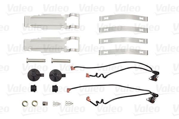 VALEO 29095 Disc pads OPTIPACK, incl. wear warning contact, with integrated wear warning contact, without bolts/screws