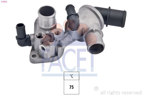 EPS 1.880.631S FACET 7.8631S Engine thermostat 95495311
