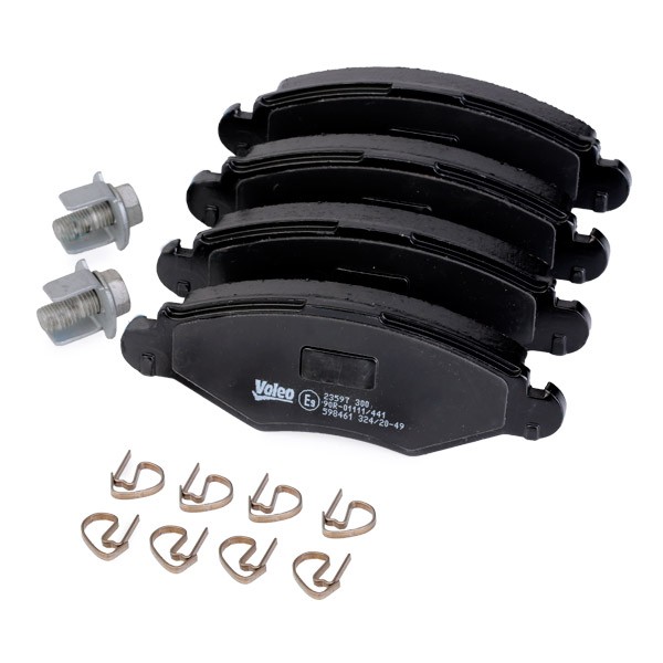 598461 Disc brake pads VALEO 598461 review and test