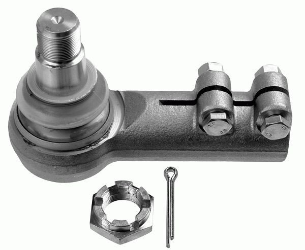 LEMFÖRDER 22532 01 Track rod end Cone Size 38 mm, Front Axle, Right, with accessories