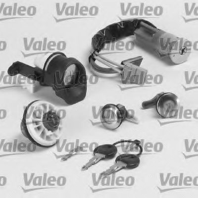 VALEO 252015 Lock Cylinder Kit Right Front, Left Front, Vehicle Tailgate, Vehicle Fuel Filler Flap