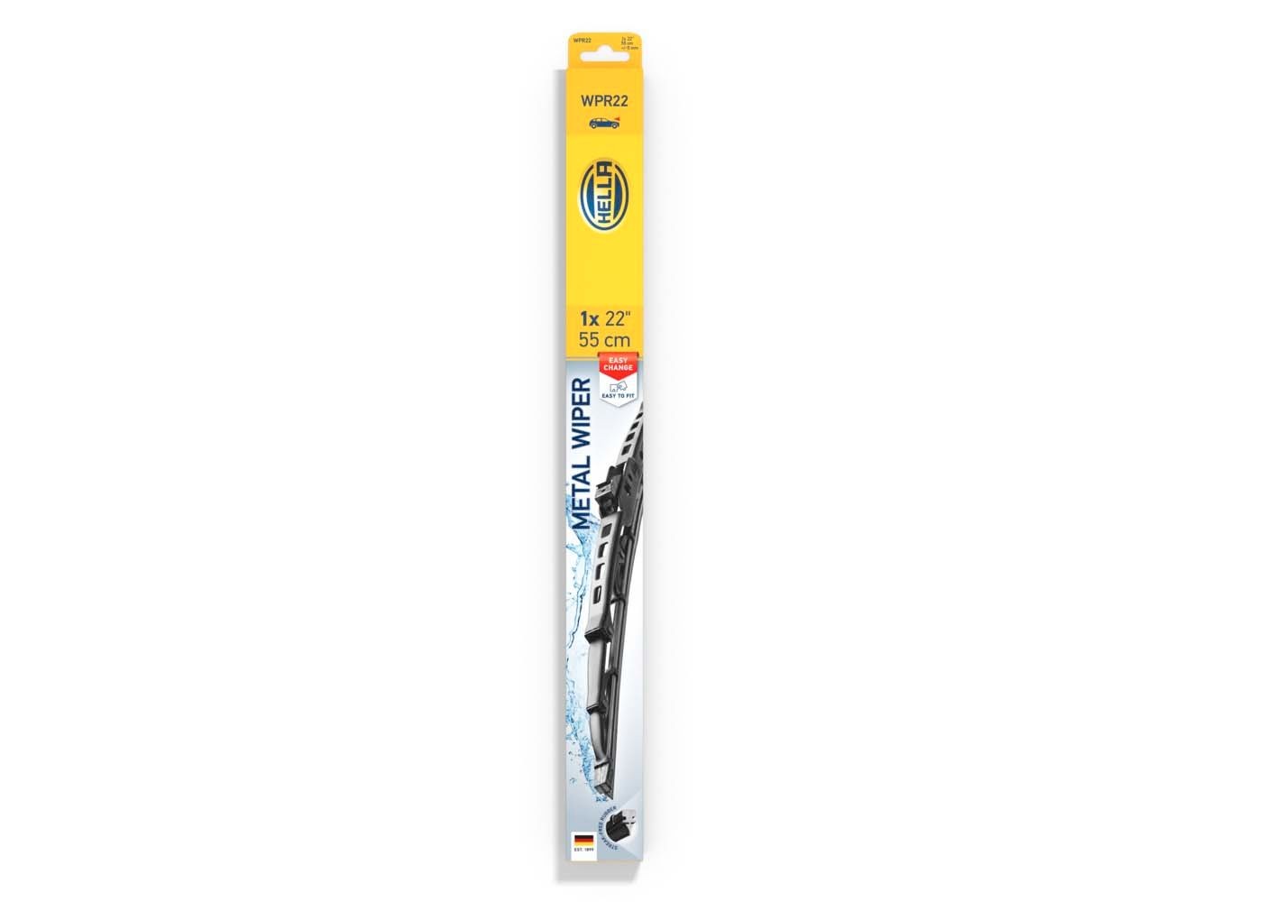 9XW190253221 Window wipers HELLA WPR22 review and test