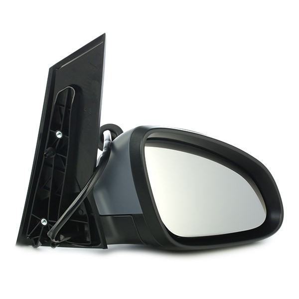 VAN WEZEL 3749808 Door mirror Right, primed, Complete Mirror, Convex, for electric mirror adjustment, Heatable