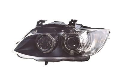 Headlight assembly VAN WEZEL Left, D1S, H8, H3, Crystal clear, for right-hand traffic, with motor for headlamp levelling, without ballast, without control unit for Xenon, Pk32d-2, PGJ19-1 - 0659983M