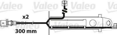 VALEO 882323 Verschleißanzeige, Bremsbelag für RENAULT TRUCKS Midlum LKW in Original Qualität