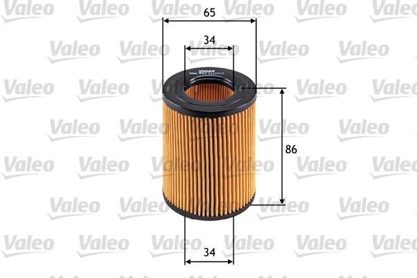 VALEO 586547 Oil filter Filter Insert