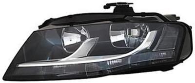 VAN WEZEL 0327961 Headlight Left, H7/H7, Smoke Grey, for right-hand traffic, with motor for headlamp levelling, PX26d